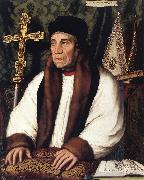 Portrait of William Warham, Archbishop of Canterbury f, HOLBEIN, Hans the Younger